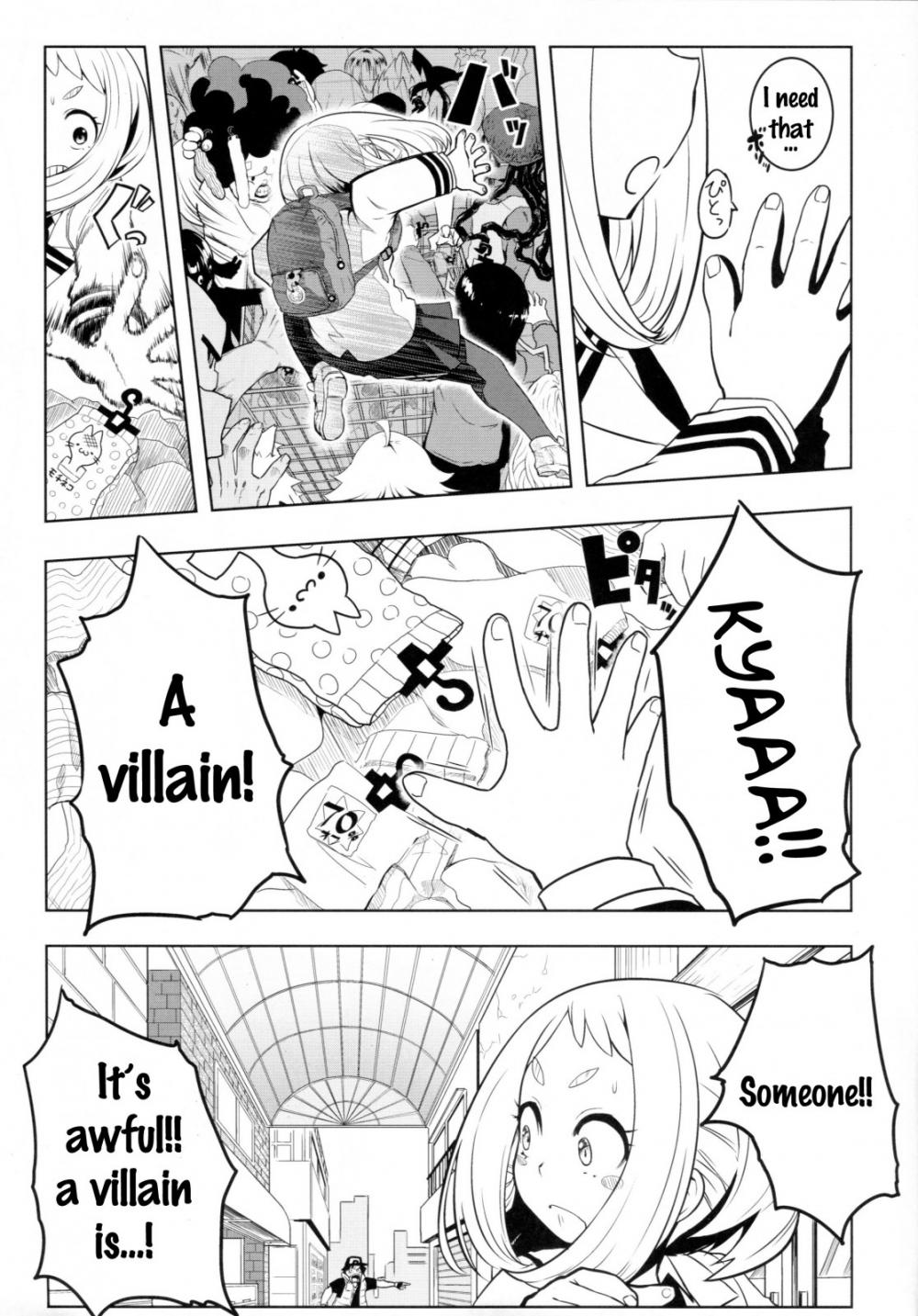 Hentai Manga Comic-Still Behave Uraraka!-Read-4